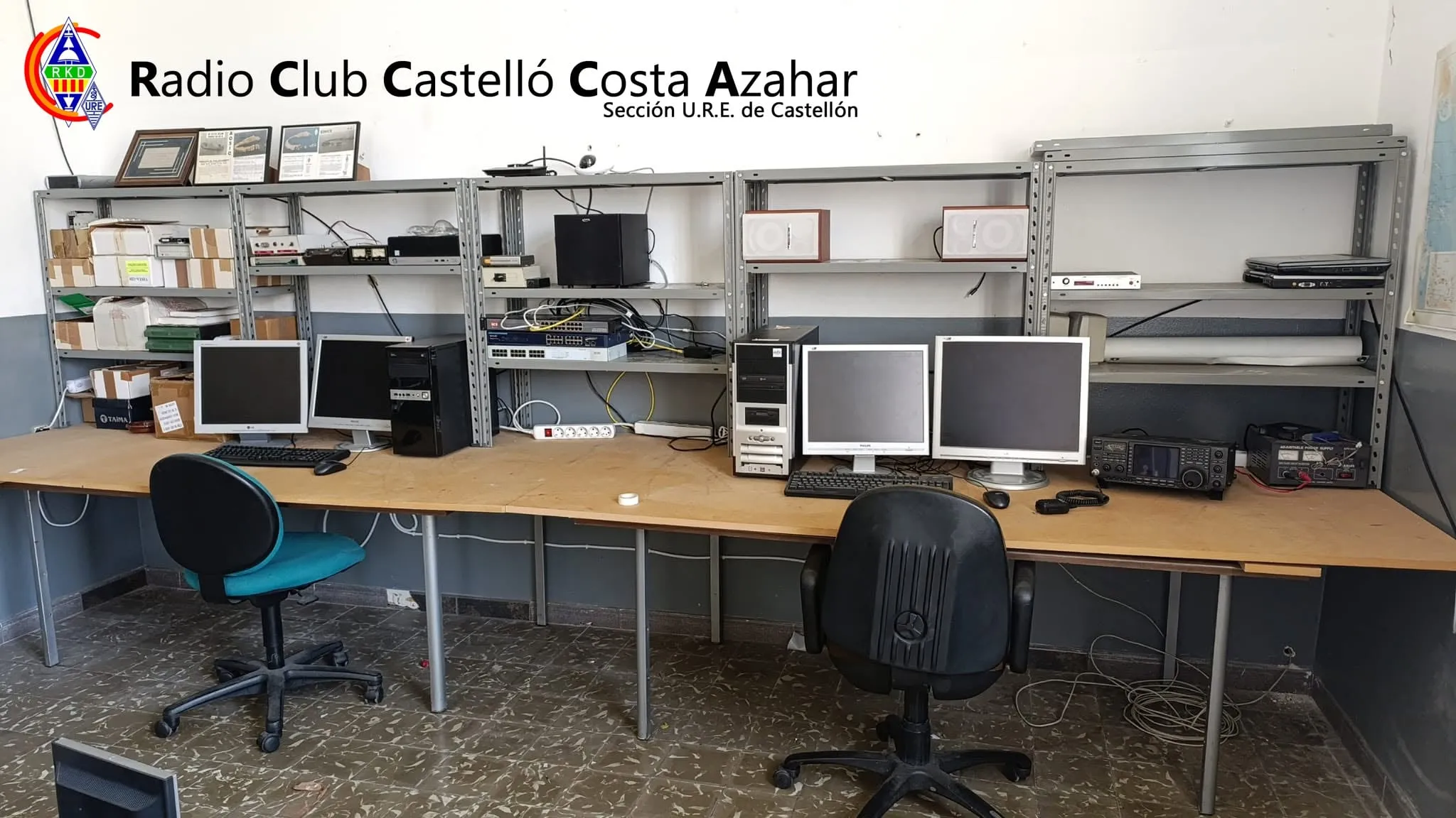 El cuarto de radio.